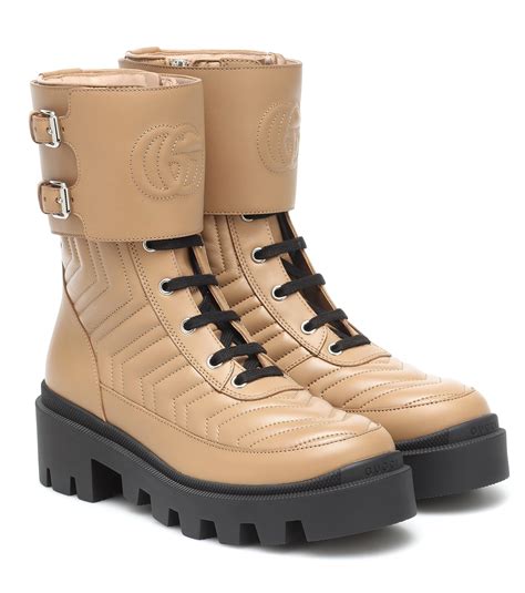 gucci frances combat boots|gucci combat boots outfit.